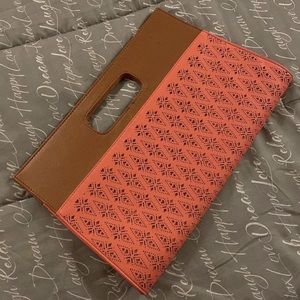Coral Clutch Purse